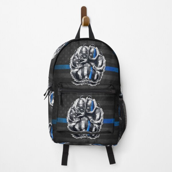 Item preview, Thin Blue Line K9 Paw – Police Support Design designed and sold by artistwill.
