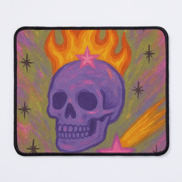 Item preview, Star-Crowned Cosmic Flame Skull designed and sold by zzz888.