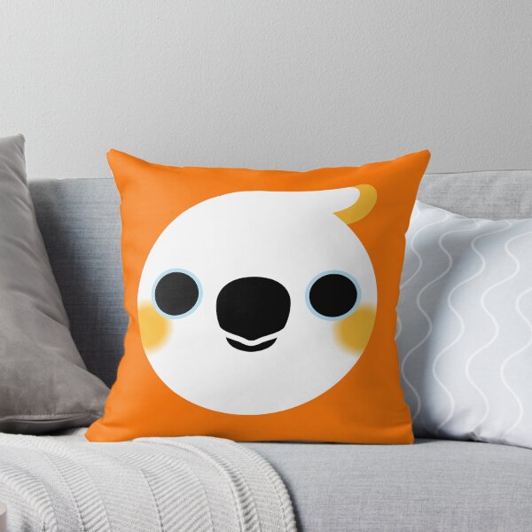 Item preview, The face of a Citron-crested cockatoo designed and sold by INKOYADO.