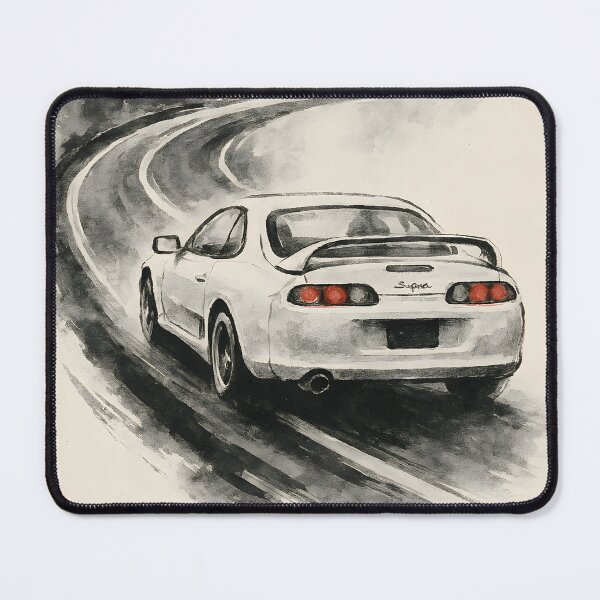 Item preview, JDM Legend – Ink Style Mountain Pass Art designed and sold by SakuraSpeed.