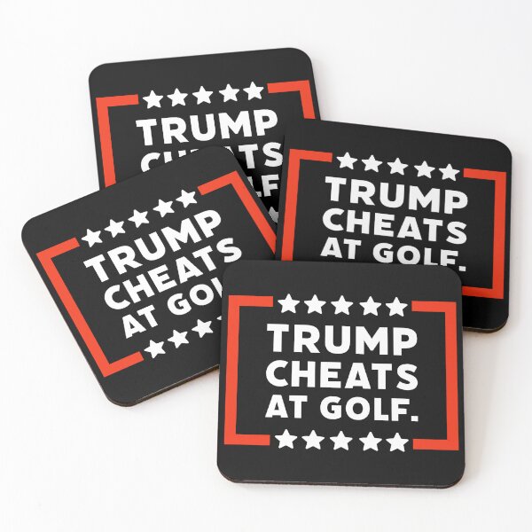 Item preview, Trump cheats at golf designed and sold by Rachel the Artist .