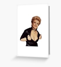 Angela Lansbury- Murder She Wrote Greeting Card