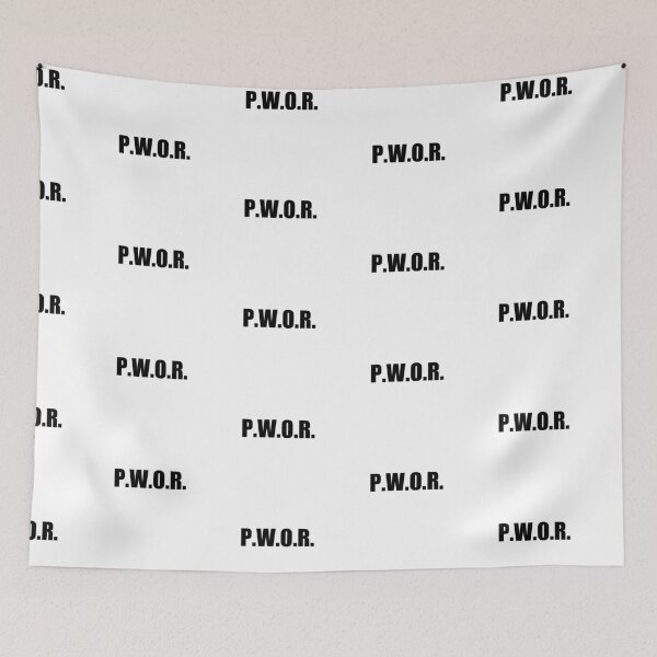 Item preview, P.W.O.R. designed and sold by Peggy Hilton Designs.