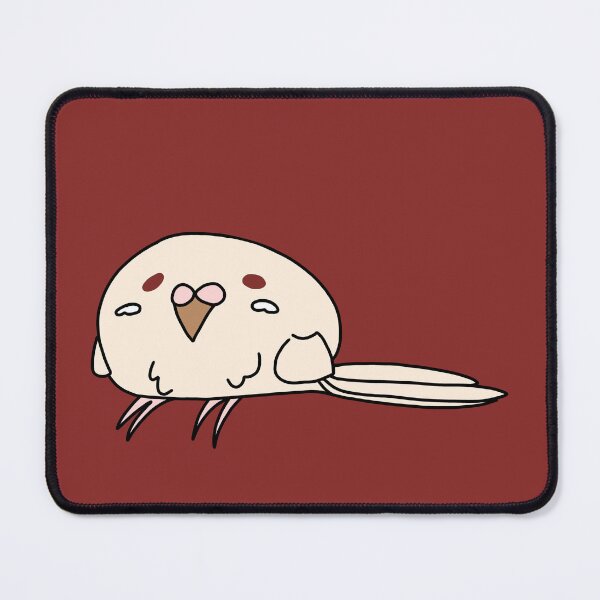 Item preview, Squishy Budgie 2023 - Merlin designed and sold by ClumsyPillbug.