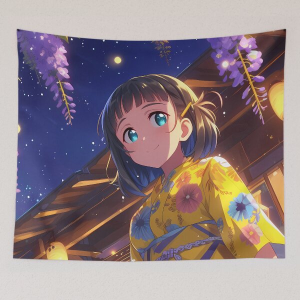 Item preview, Kirigaya Suguha Sword Art Online Anime Wisteria Twilight Dream designed and sold by juniorcastros.