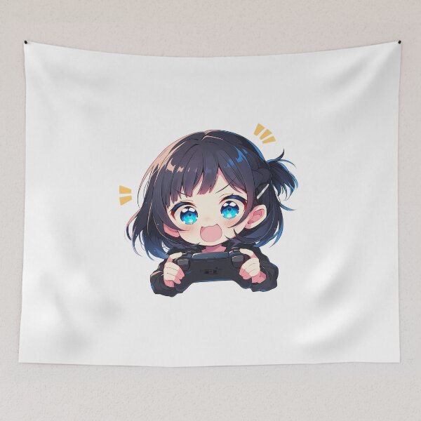 Item preview, Kirigaya Suguha kirigaya suguha Sword Art Online Anime Chibi Gaming Controller Cute designed and sold by juniorcastros.