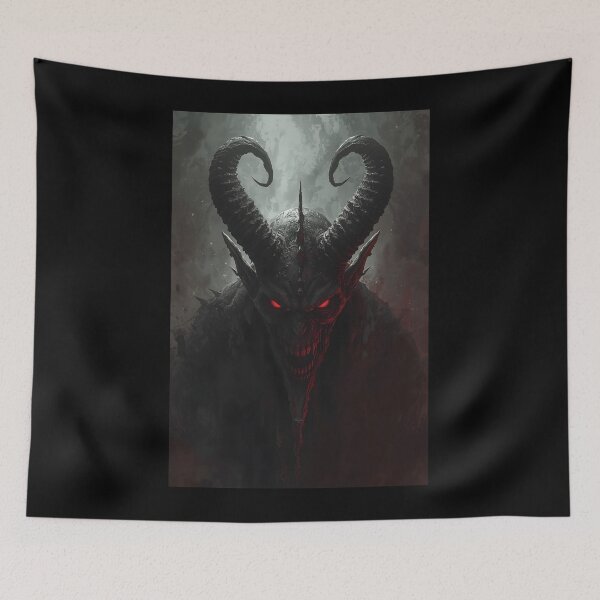 Item preview, Evil Demon Grimcore Metalcore Dark Fantasy Monster Devil designed and sold by PEC-Studio.