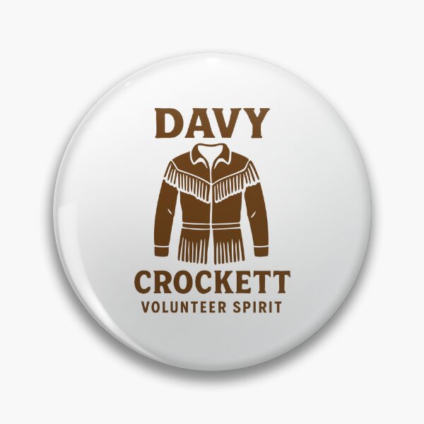 Item preview, Davy Crockett | Volunteer Spirit | Sepia | designed and sold by pick-o-print.