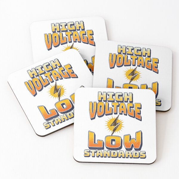 Item preview, High Voltage Low Standards designed and sold by Don't Sweat It Merch.