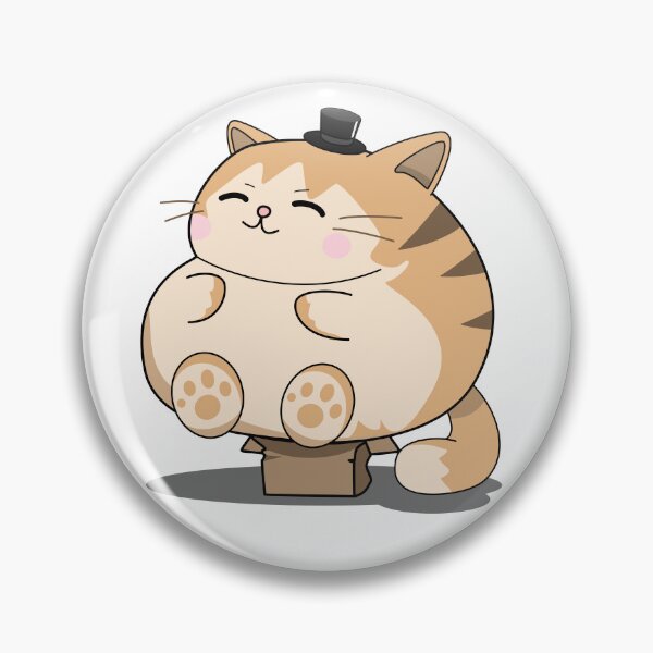 Item preview, Fat Cat in a Box designed and sold by captcrabs.