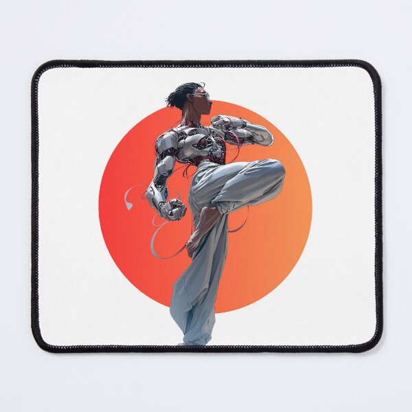 Item preview, Cybernetic Fighter Performing High Kick designed and sold by pkvorakorn.