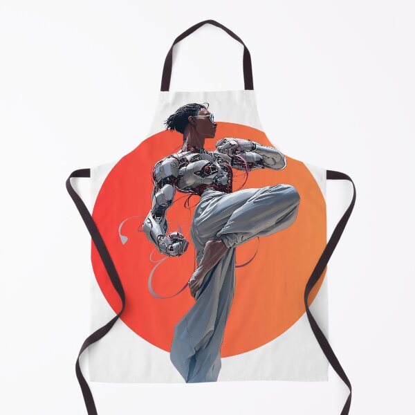 Item preview, Cybernetic Fighter Performing High Kick designed and sold by pkvorakorn.