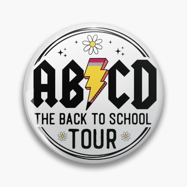 Item preview, Back to School ABCD – Cute Colorful Alphabet Letters with School Supplies designed and sold by The Loved Label.