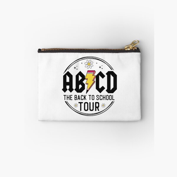 Item preview, Back to School ABCD – Cute Colorful Alphabet Letters with School Supplies designed and sold by The Loved Label.