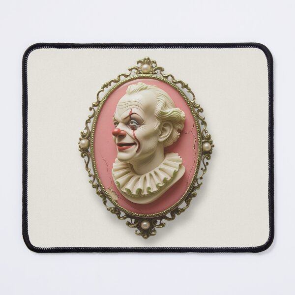 Item preview, Creepy Clown Vintage Victorian Cameo Monster Girly Gothic designed and sold by TackyTime.