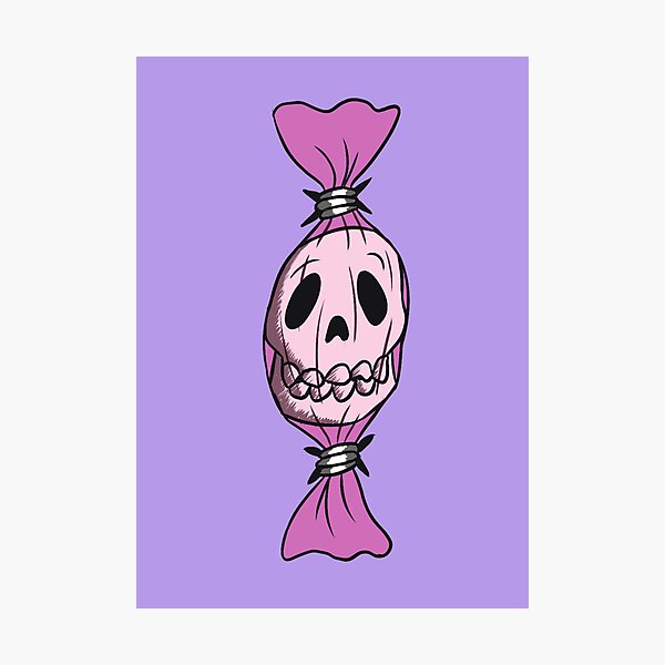 Item preview, Skull in a candy wrapper designed and sold by RyKavProduction.