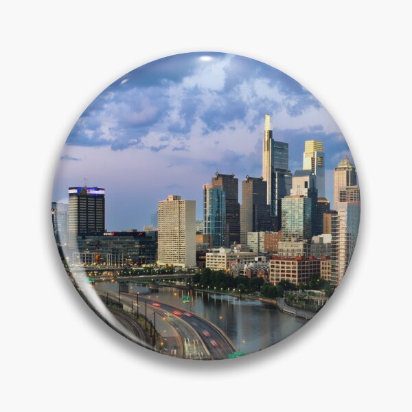 Item preview, Philadelphia Skyline and the Schuylkill River designed and sold by Gerard Fornarotto.