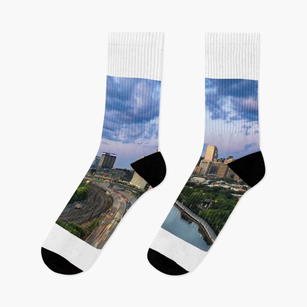 Item preview, Philadelphia Skyline and the Schuylkill River designed and sold by Gerard Fornarotto.