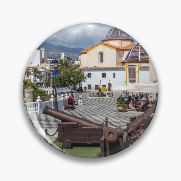 Item preview, Canons in the Plaza Santa Ana, Benidorm Old Town, Costa Blanca, Spain designed and sold by Kevin Hellon.