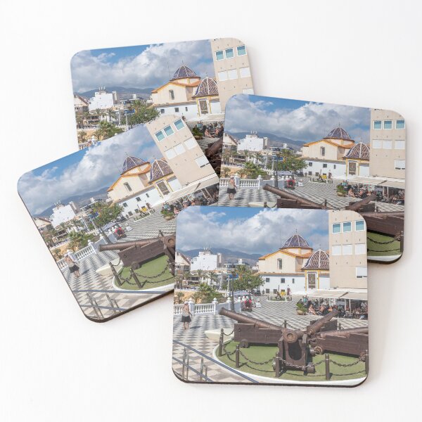 Item preview, Canons in the Plaza Santa Ana, Benidorm Old Town, Costa Blanca, Spain designed and sold by Kevin Hellon.
