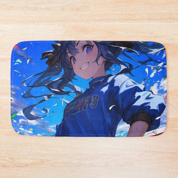 Item preview,  Twin Turbo Uma Musume Pretty Derby Anime Girl Waifu Confetti Roar Blue Stadium Joy designed and sold by earlobejerk.