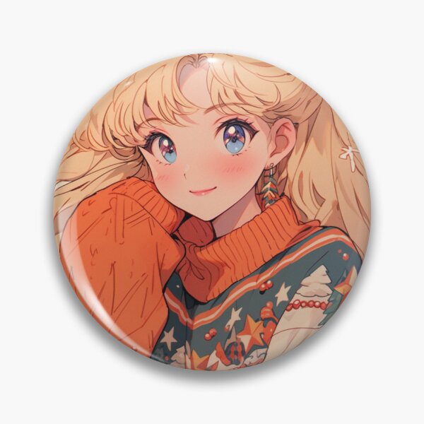 Item preview, Minako Christmas Sweater designed and sold by Solace Sparkles.