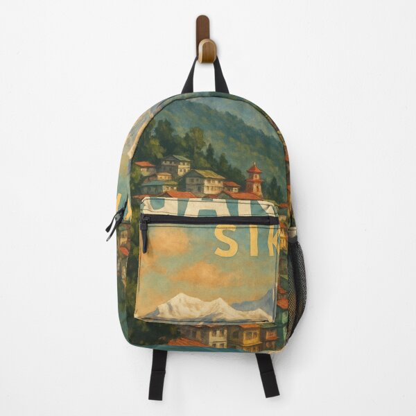 Item preview, Colorful Hillside of Gangtok, Sikkim designed and sold by Aryabek.