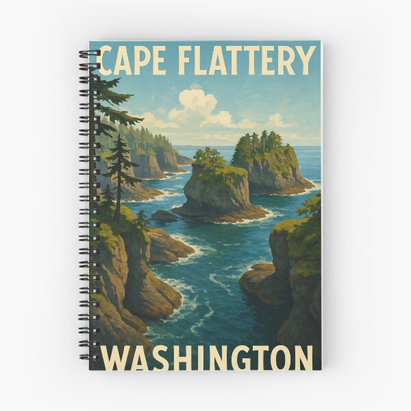 Item preview, Rugged Beauty of Cape Flattery, Washington designed and sold by Aryabek.