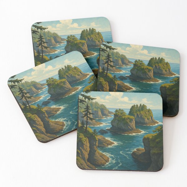 Item preview, Rugged Beauty of Cape Flattery, Washington designed and sold by Aryabek.