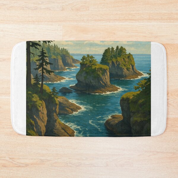 Item preview, Rugged Beauty of Cape Flattery, Washington designed and sold by Aryabek.