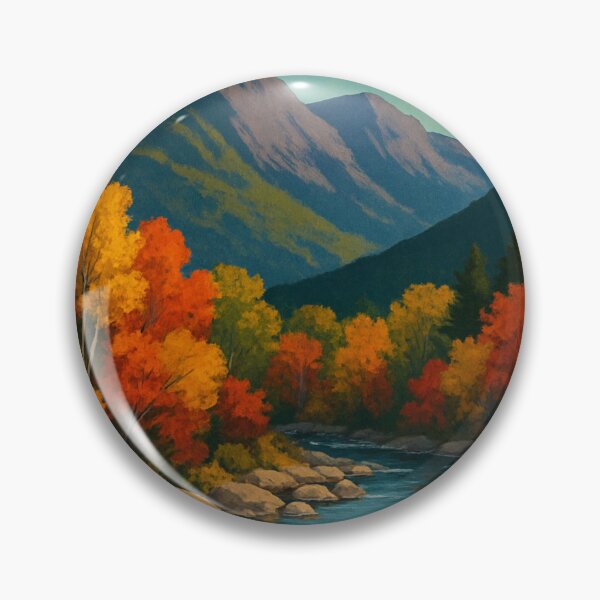 Item preview, Autumn River at Loon Mountain, New Hampshire designed and sold by Aryabek.