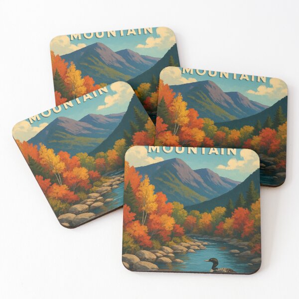 Item preview, Autumn River at Loon Mountain, New Hampshire designed and sold by Aryabek.