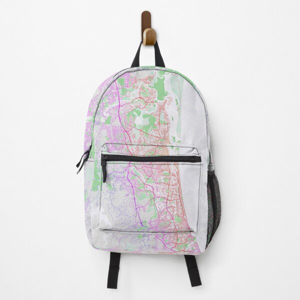 Item preview, Gold Coast City Map of Queensland, Australia - Colorful designed and sold by deMAP.