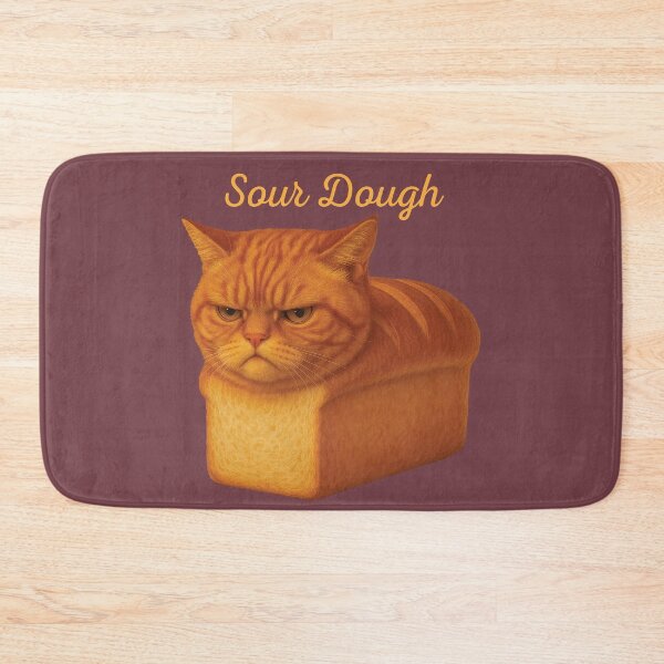 Item preview, Funny Pure Bread Orange Tabby Cat Freshly Baked Sour Dough designed and sold by d247.