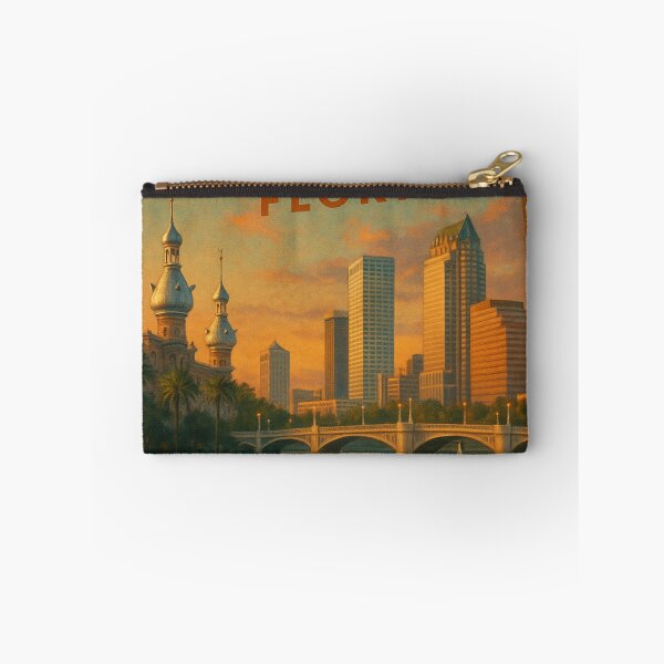 Item preview, Tampa Skyline and Hillsborough River, Florida designed and sold by Aryabek.
