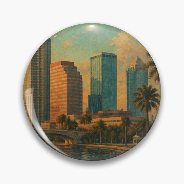 Item preview, Downtown Tampa Waterfront, Florida designed and sold by Aryabek.