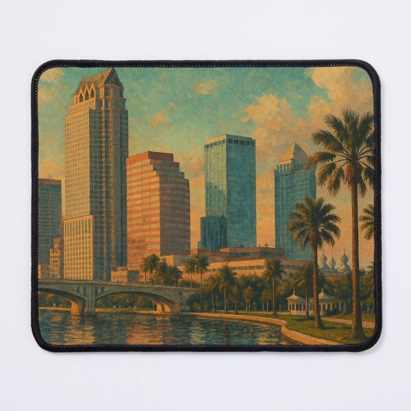 Item preview, Downtown Tampa Waterfront, Florida designed and sold by Aryabek.