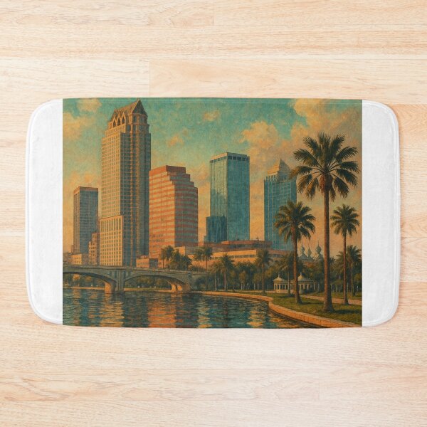 Item preview, Downtown Tampa Waterfront, Florida designed and sold by Aryabek.