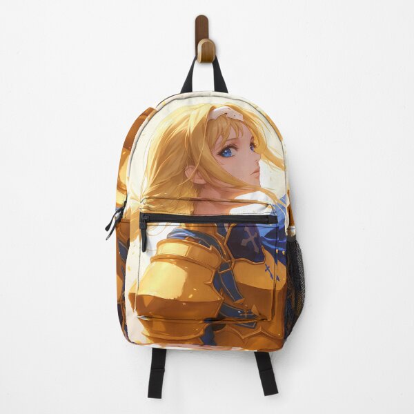 Item preview, Alice Zuberg Sword Art Online Anime Radiant Golden Knight designed and sold by earlobejerk.