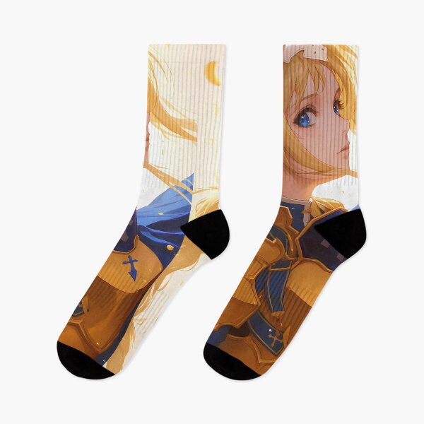 Item preview, Alice Zuberg Sword Art Online Anime Radiant Golden Knight designed and sold by earlobejerk.