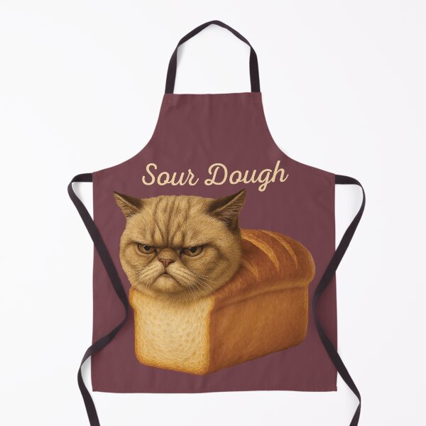 Item preview, Funny Pure Bread Persian Cat Freshly Baked Sour Dough designed and sold by d247.
