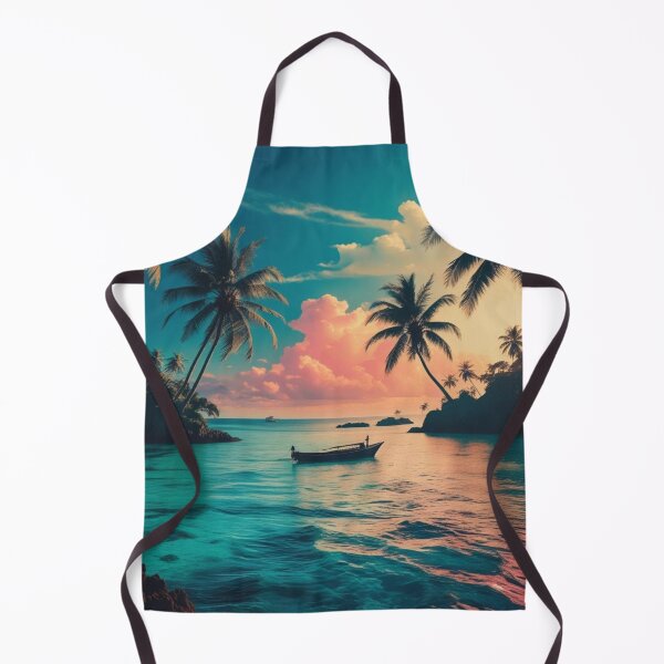 Item preview, Tropical Paradise Boat Ride at Sunset designed and sold by Uniquely Yours.