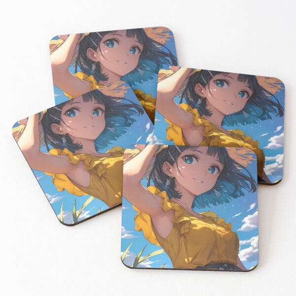 Item preview, Kirigaya Suguha Sword Art Online Anime Sunlit Summer Smile designed and sold by earlobejerk.