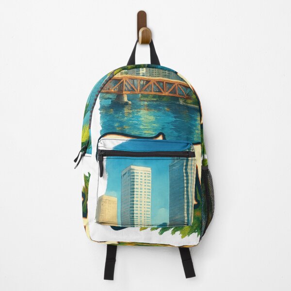Item preview, Tampa Cityscape with Waterfront Bridge, Florida designed and sold by Aryabek.