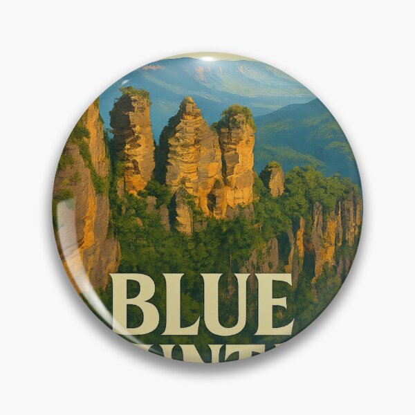 Item preview, Three Sisters Rock Formation, Blue Mountain National Park, Australia designed and sold by Aryabek.