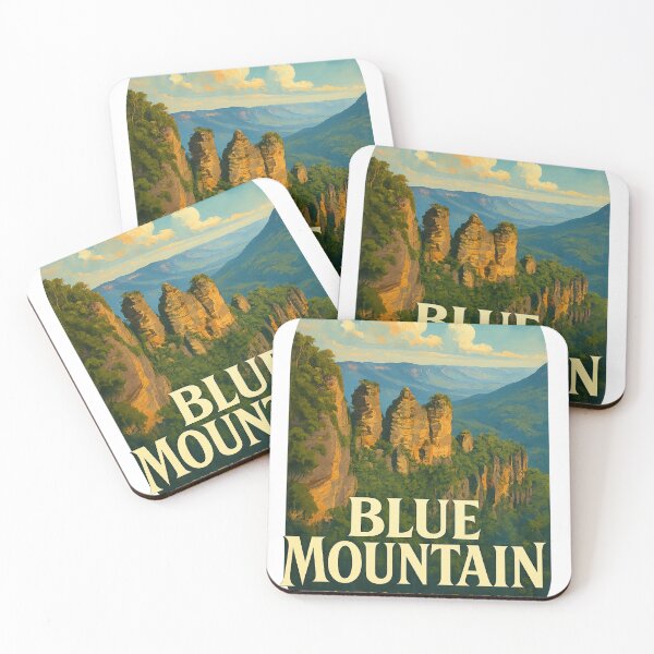 Item preview, Three Sisters Rock Formation, Blue Mountain National Park, Australia designed and sold by Aryabek.