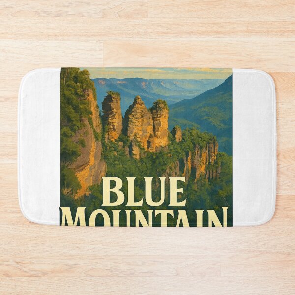 Item preview, Three Sisters Rock Formation, Blue Mountain National Park, Australia designed and sold by Aryabek.