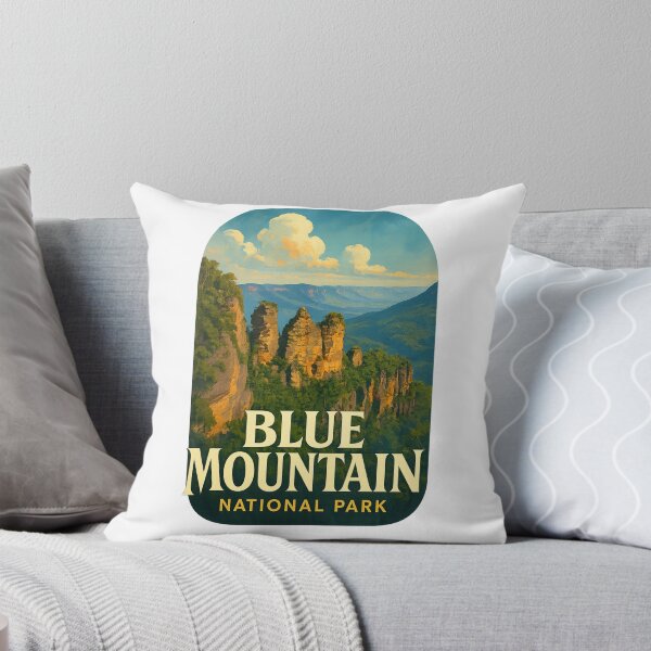 Item preview, Three Sisters Rock Formation, Blue Mountain National Park, Australia designed and sold by Aryabek.