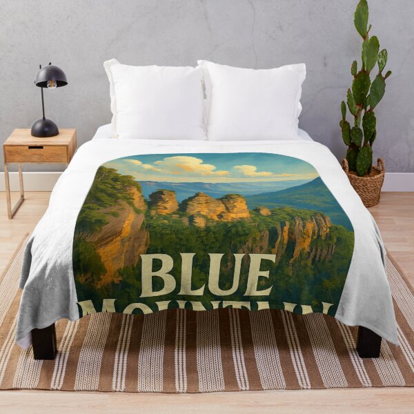 Item preview, Three Sisters Rock Formation, Blue Mountain National Park, Australia designed and sold by Aryabek.