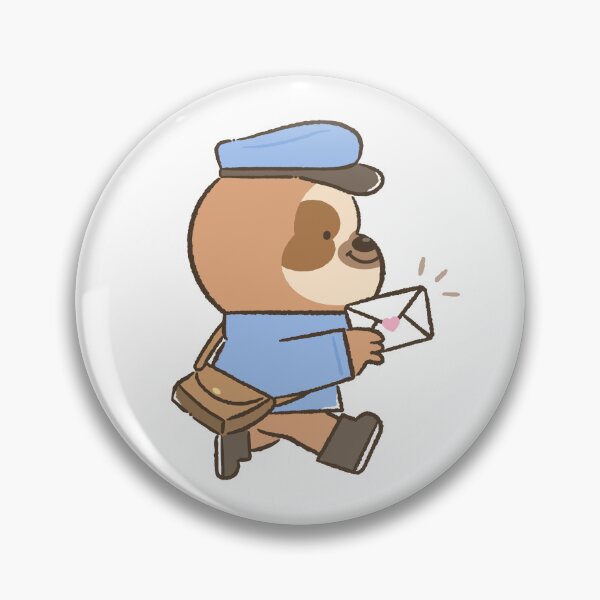 Item preview, Cute Postman Sloth Delivering Letters designed and sold by monstyplanet.